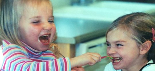 Darby and Gabby Being Silly